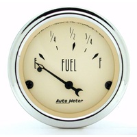 Auto Meter Antique Beige Series Fuel Level Gauge 2-1/16" for Ford 73-8-12 ohm AU1816