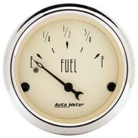 Auto Meter Antique Beige Series Fuel Level Gauge 2-1/16" 240 ohm-33 ohm AU1817