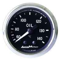 Auto Meter Cobra Series Oil Temperature Gauge 2-1/16" Mechanical 60-140°C