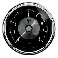 Auto Meter Prestige Series Black Diamond Tachometer 3-3/8" 0-8,000rpm In-Dash