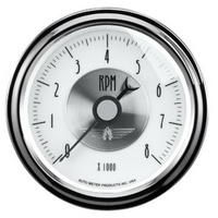 Auto Meter Prestige Series Pearl Tachometer 3-3/8" 0-8,000 rpm In-Dash AU2098