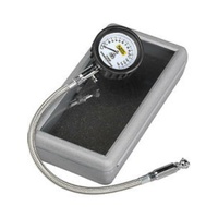 Auto Meter Tyre Pressure Gauge 0-15 psi With Carry Case AU2159