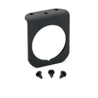 Auto Meter 2-1/16" Gauge Panel 1-hole Black Aluminium Panel AU2236
