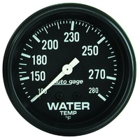 Auto Meter Auto gage Series Water Temperature Gauge 2-5/8" Mechanical 100-280°F