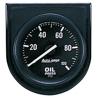 Auto Meter Auto gage Series Oil Pressure Gauge 2-1/16" Mechanical 0-100 psi