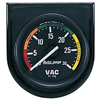Auto Meter Auto gage Series Vacuum Gauge 2-1/16" Mechanical 30 In. Hg. AU2337