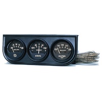 Auto Meter Auto gage Three-Gauge Console 2-1/16" Mechanical AU2347