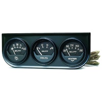 Auto Meter Auto gage Three-Gauge Console 2-1/16" Mechanical AU2348