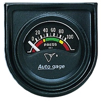 Auto Meter Auto gage Series Oil Pressure Gauge 1-1/2" Electric 0-100 psi AU2354