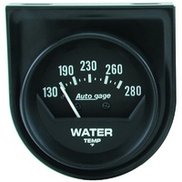 Auto Meter Auto gage Series Water Temperature Gauge 2-1/16" Mechanical 130-280°F