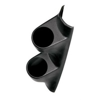 Auto Meter 2-1/16" Dual Pillar Pod RHD Black ABS for Nissan 300ZX 1990-1996
