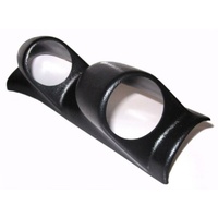 Auto Meter 2-1/16" Dual Pillar Pod Black ABS for Subaru Impreza WRX 1993-1996