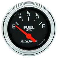 Auto Meter Traditional Chrome Series Fuel Level Gauge 2-1/16" 240-33 ohm AU2516