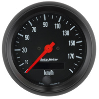 Auto Meter Z-Series Speedometer3-3/8" In-Dash Electrical Programmable 0-190 kph