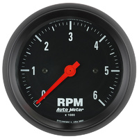 Auto Meter Z-Series Tachometer 3-3/8" In-Dash 0-8,000 rpm AU2695