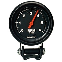 Auto Meter Z-Series Mini Tachometer 2-5/8" Pedestal Mount 0-6,000 rpm AU2891