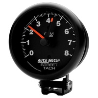 Auto Meter Z-Series Street Tachometer 3-3/4" Pedestal Mount 0-8,000 rpm AU2894