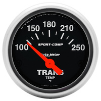 Auto Meter Sport-Comp Transmission Temperature Gauge 2-1/16" Electric 100-250°F