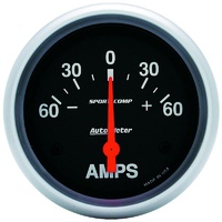 Auto Meter Sport-Comp Series Ammeter Gauge 2-5/8" Electric 60-0-60 amps AU3586