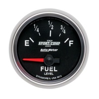 Auto Meter Sport-Comp II Fuel Level Gauge 2-1/16" Short Sweep GM 0-90 ohms
