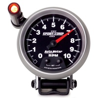 Auto Meter Sport-Comp II Mini-Monster Tachometer 3-3/4" Pedestal 0-10,000 rpm