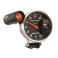 Auto Meter Sport-Comp Series Shift-Lite Tachometer 5" Pedestal Mount 0-8,000 rpm
