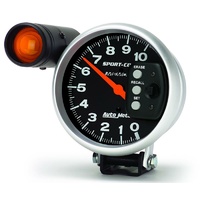 Auto Meter Sport-Comp Series Shift-Lite Memory Tachometer 5" 0-10,000 rpm AU3906