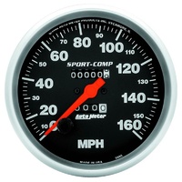 Auto Meter Sport-Comp Series Speedometer 5" In-Dash Mechanical 0-160 mph AU3995