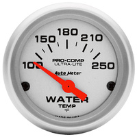 Auto Meter Ultra-Lite Series Water Temperature Gauge 2-1/16" 100-250°F AU4337