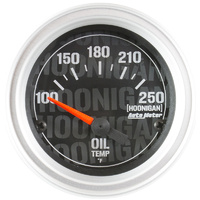 Auto Meter Ken Block Hoonigan Series Oil Temperature Gauge 2-1/16" 100-250°F