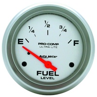 Auto Meter Ultra-Lite Series Fuel Level Gauge 2-5/8" Electric 240-33 ohms AU4416