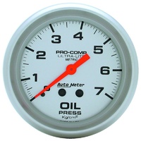 Auto Meter gauge Ultra-Lite 2-5/8" Oil Pressure AU4421-J