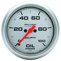 Auto Meter gauge Ultra-Lite 2-5/8" Oil Pressure AU4453