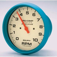 Auto Meter Ultra-Nite Series Tachometer 5" In-Dash Memory 0-10,000 rpm AU4594