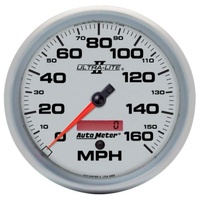 Auto Meter Ultra-Lite II Series Speedometer 5" In-Dash Programmable 0-160 mph