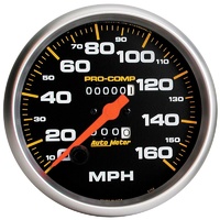 Auto Meter Pro-Comp Series Speedometer 5" In-Dash Mechanical 0-160 mph AU5154