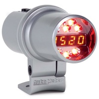 Auto Meter Level 1 External Digital Pro Shift Light Shift-Lite Silver Amber