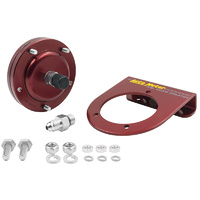 Auto Meter Fuel Pressure Isolator Kit For 15 PSI Gauges Only Red -4AN AU5376