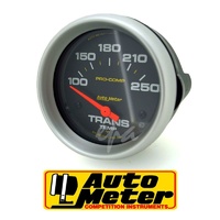 Auto Meter Pro-Comp Transmission Temperature Gauge 2-5/8" Electric 100-250°F