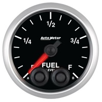 Auto Meter Elite Series Fuel Level Gauge 2-1/16" Programmable AU5609