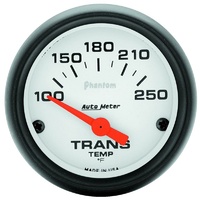 Auto Meter Phantom Transmission Temperature Gauge 2-1/16" Electric 100-250°F