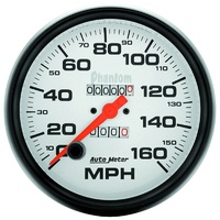 Auto Meter Phantom Series Speedometer 5" In-Dash Mechanical 0-160 mph AU5895