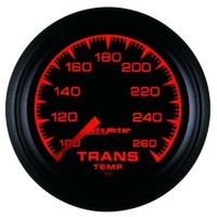 Auto Meter ES Series Transmission Temperature Gauge 2-1/16" Electric 100-260°F
