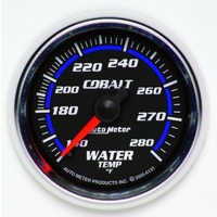 Auto Meter Cobalt Water Temperature Gauge 2-1/16" Mechanical 140-280°F AU6131