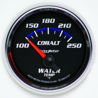 Auto Meter Cobalt Series Water Temperature Gauge 2-1/16" Electric 100-250°F