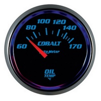 Auto Meter Cobalt Series Oil Temperature Gauge 2-1/16" 60-150°C AU6148-M