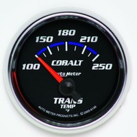 Auto Meter Cobalt Transmission Temperature Gauge 2-1/16" Electric 100-250°F