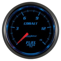 Auto Meter Cobalt Series Fuel Pressure Gauge 2-1/16" Electric 0-15 psi AU6162