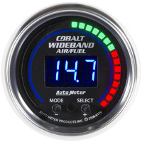 Auto Meter Cobalt Series Pro Plus Air/Fuel Ratio Gauge 2-1/16" Wideband LAMBDA