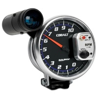 Auto Meter Cobalt Series Shift-Lite Tachometer 5" Pedestal 0-10,000 rpm AU6299